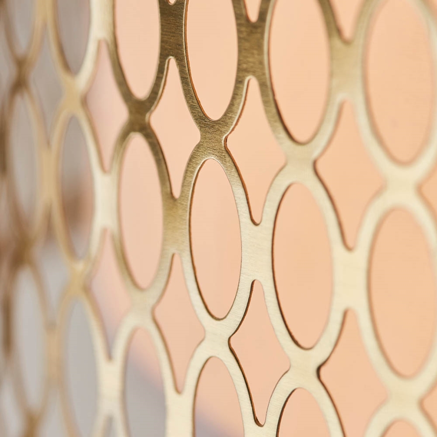 Endon 101569 - Κρεμαστό φωτιστικό με αλυσίδα CORDERO 3xE27/10W/230V χρυσό