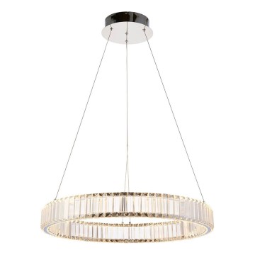 Endon 102255 - LED ρυθμιζόμενο κρεμαστό φωτιστικό με καλώδιο LAGUNA LED/36W/230V γυαλιστερό χρώμιο