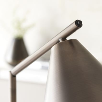 Endon 102895 - επιδαπέδιο φωτιστικό CAPE 1xE27/10W/230V μπρονζέ