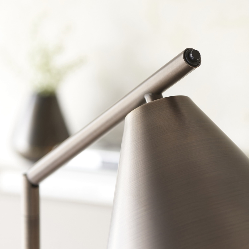 Endon 102895 - επιδαπέδιο φωτιστικό CAPE 1xE27/10W/230V μπρονζέ