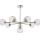 Endon 104051 - Πολυέλαιος επί ράβδου ALLEGRA 8xE14/7W/230V γυαλιστερό χρώμιο