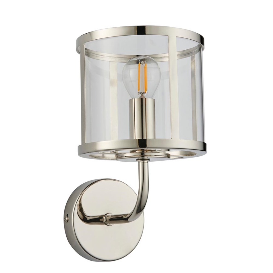 Endon 106003 - Επιτοίχιο φωτιστικό HOPTON 1xE14/7W/230V γυαλιστερό χρώμιο