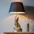 Endon 106796 - Eπιτραπέζιο φωτιστικό FOX 1xE14/6W/230V μαύρο/ορείχαλκος