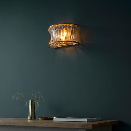 Endon 106812 - Επιτοίχιο φωτιστικό 2xE14/7W/230V χρυσό