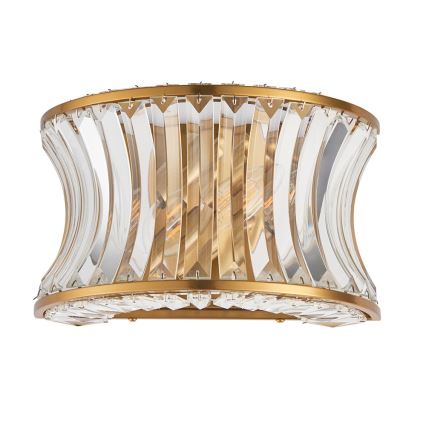 Endon 106812 - Επιτοίχιο φωτιστικό 2xE14/7W/230V χρυσό