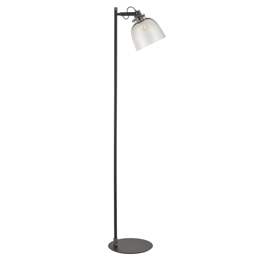 Endon 107013 - επιδαπέδιο φωτιστικό URBAN 1xE27/10W/230V μαύρο/φιμέ