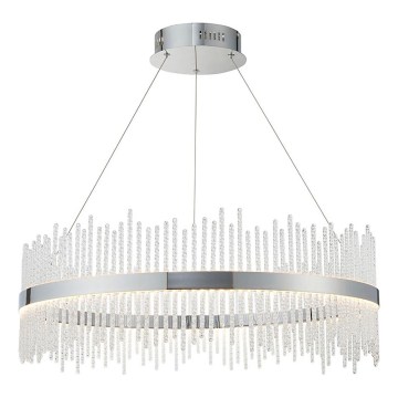 Endon 107108 - Κρεμαστό φωτιστικό LED με καλώδιο LED/56W/230V 3000K σε γυαλιστερό χρώμιο