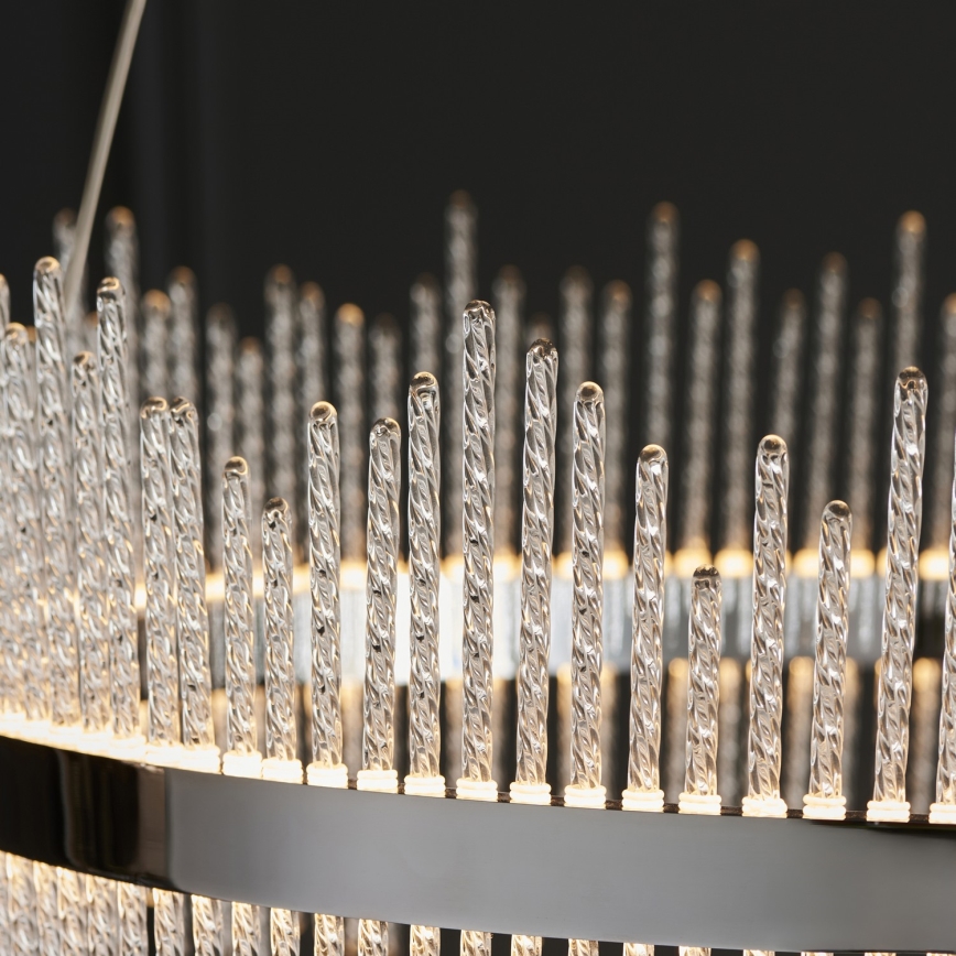 Endon 107108 - Κρεμαστό φωτιστικό LED με καλώδιο LED/56W/230V 3000K σε γυαλιστερό χρώμιο