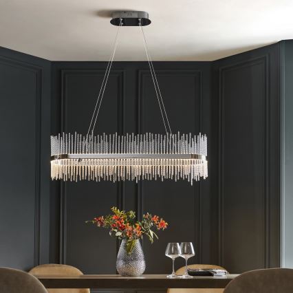 Endon 107109 - Κρεμαστό φωτιστικό LED σε καλώδιο LED/47W/230V 3000K γυαλιστερό χρώμιο