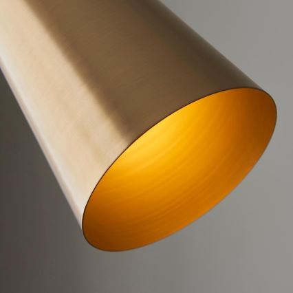 Endon 107528 - Φωτιστικό δαπέδου KARNA 1xE27/10W/230V ορείχαλκος