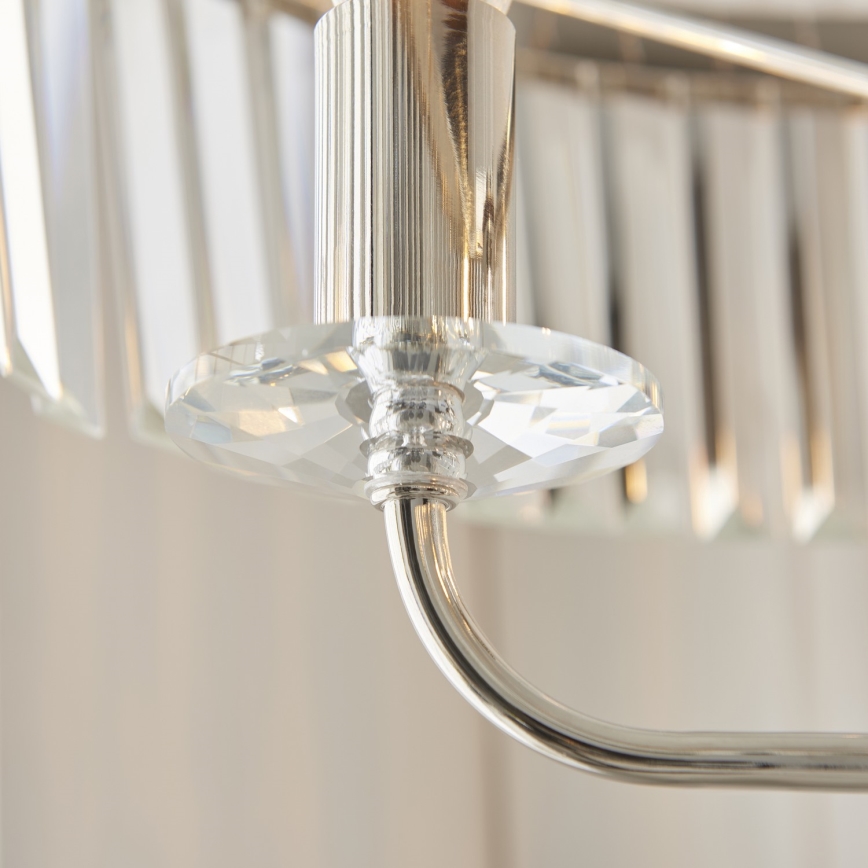 Endon 108103 - επιδαπέδιο φωτιστικό CHESTERFIELD 3xE14/6W/230V γυαλιστερό χρώμιο