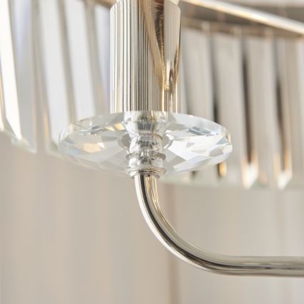 Endon 108103 - επιδαπέδιο φωτιστικό CHESTERFIELD 3xE14/6W/230V γυαλιστερό χρώμιο