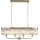 Endon 110539 - Κρεμαστός πολυέλαιος με αλυσίδα CHESTERFIELD 4xE14/6W/230V ορειχάλκινος