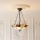 Endon 111879 - Κρεμαστό φωτιστικό σε αλυσίδα Tiffany INGRAM 3xE27/10W/230V Ø 45 cm