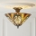 Endon 111905 - Προσαρτημένο φωτιστικό οροφής Tiffany HECTOR 3xE27/10W/230V, διάμετρος 40 εκ.