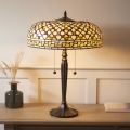 Endon 112178 - Επιτραπέζιο φωτιστικό Tiffany MILLE FEUX 2xE14/40W/230V διάμ. 45 cm