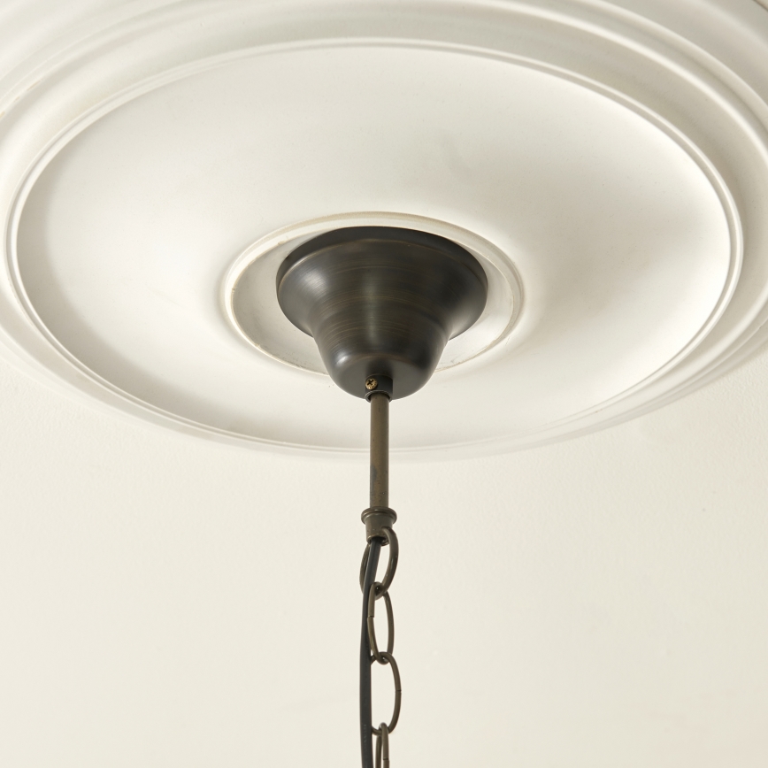 Endon 112246 - Κρεμαστό φωτιστικό με αλυσίδα Tiffany BOTANICA 1xE27/60W/230V Ø 45 cm