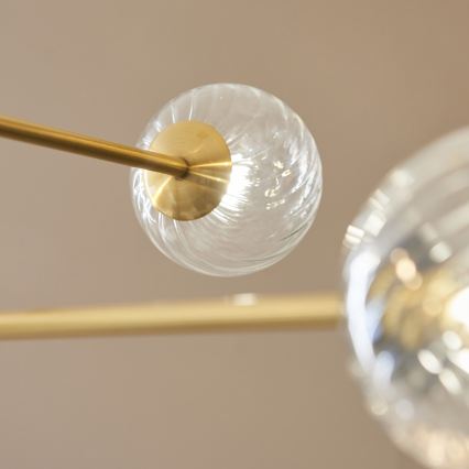 Endon 114039 - Πολυέλαιος σε ράβδο 6xG9/3,2W/230V χρυσός