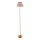 Endon 114785 - LED Dimmable επαναφορτιζόμενο φωτιστικό δαπέδου BURLEY LED/1,5W/5V ορείχαλκος/γκρι