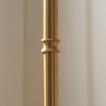 Endon 114785 - LED Dimmable επαναφορτιζόμενο φωτιστικό δαπέδου BURLEY LED/1,5W/5V ορείχαλκος/γκρι
