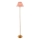 Endon 114786 - LED Dimmable επαναφορτιζόμενο φωτιστικό δαπέδου BURLEY LED/1,5W/5V ορείχαλκος/ροζ