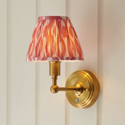 Endon 114817 - LED Dimming επαναφορτιζόμενο τοίχου φωτιστικό BURLEY LED/1,5W/5V ορείχαλκος/ροζ