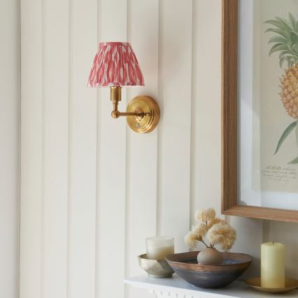 Endon 114817 - LED Dimming επαναφορτιζόμενο τοίχου φωτιστικό BURLEY LED/1,5W/5V ορείχαλκος/ροζ