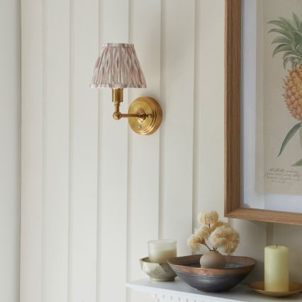 Endon 114831 - LED Dimming επαναφορτιζόμενο τοίχου φωτιστικό BURLEY LED/1,5W/5V ορείχαλκος/μπεζ