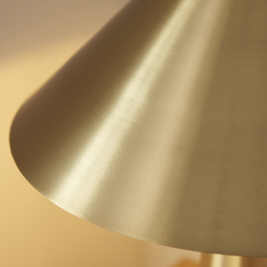 Endon 118685 - Επιτραπέζιο φωτιστικό ISAK 1xE27/10W/230V χρυσό