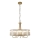 Endon 119610 - Κρεμαστό φωτιστικό VISCONTI με αλυσίδα 5xE14/6W/230V, ορείχαλκος