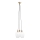 Endon 120648 - Κρεμαστό φωτιστικό με καλώδιο 3xE27/10W/230V, φινίρισμα ορείχαλκου