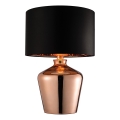 Endon 61149 - Eπιτραπέζιο φωτιστικό WALDORF 1xE27/10W/230V χαλκός/μαύρο