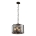Endon 61281 - Κρεμαστό φωτιστικό σε αλυσίδα CLOONEY 4xE14/40W/230V μαύρο/καπνιστό