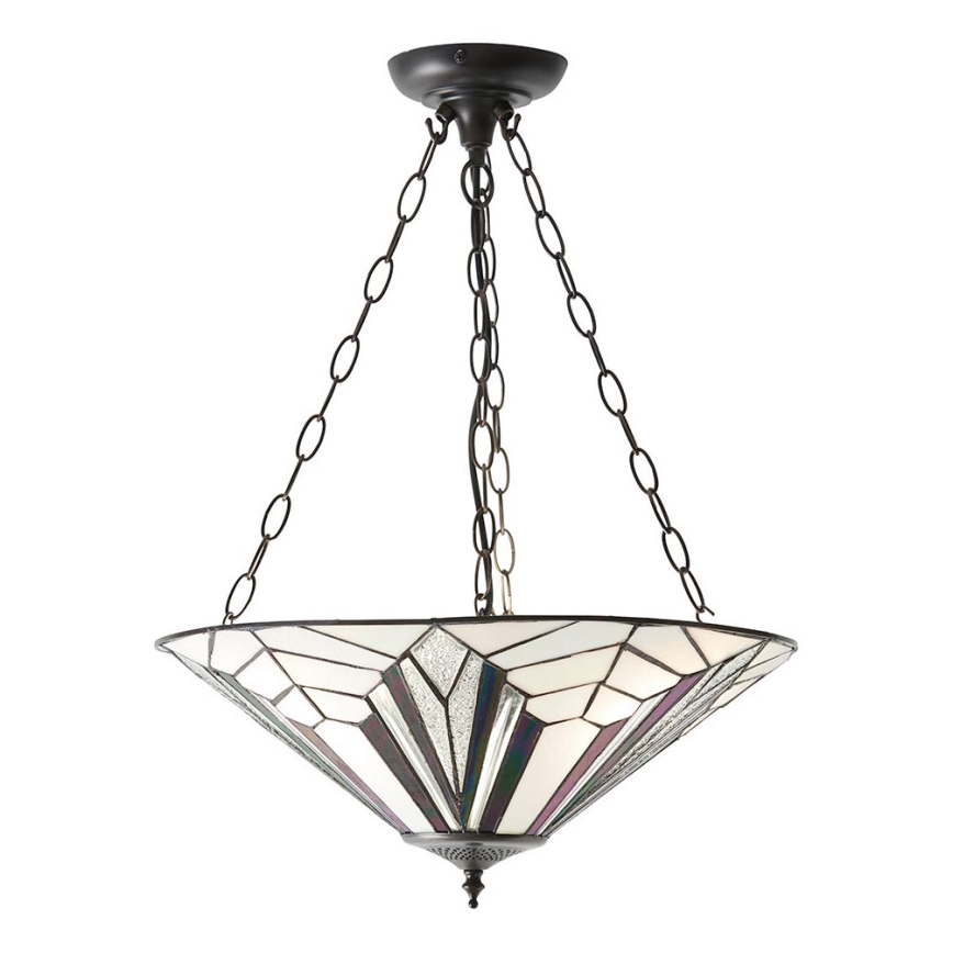 Endon 63936 - Κρεμαστό φωτιστικό οροφής ASTORIA 3xE27/60W/230V διάμετρος 48 cm