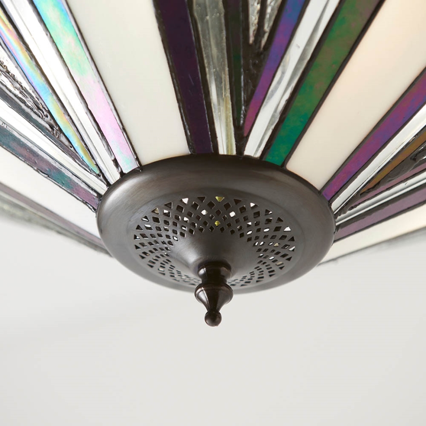 Endon 63936 - Κρεμαστό φωτιστικό οροφής ASTORIA 3xE27/60W/230V διάμετρος 48 cm