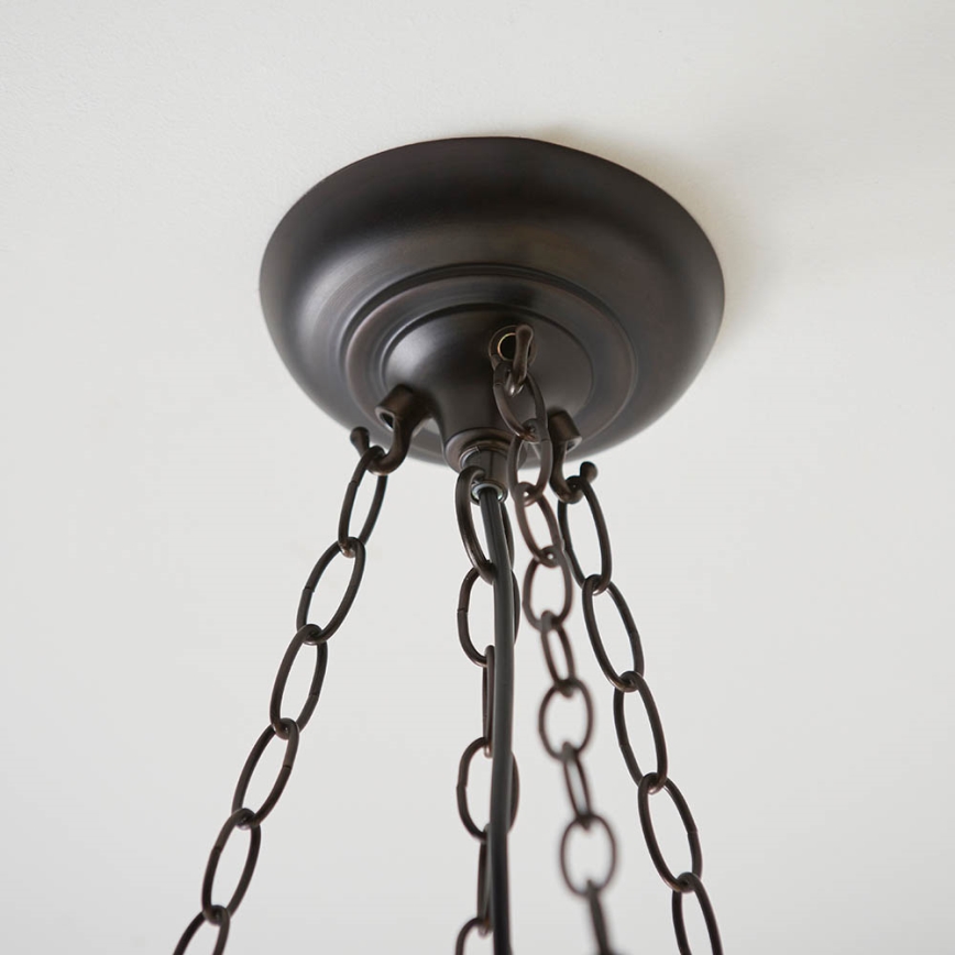 Endon 63936 - Κρεμαστό φωτιστικό οροφής ASTORIA 3xE27/60W/230V διάμετρος 48 cm