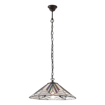 Endon 63938 - Κρεμαστό φωτιστικό οροφής ASTORIA 1xE27/60W/230V διάμετρος 48 cm