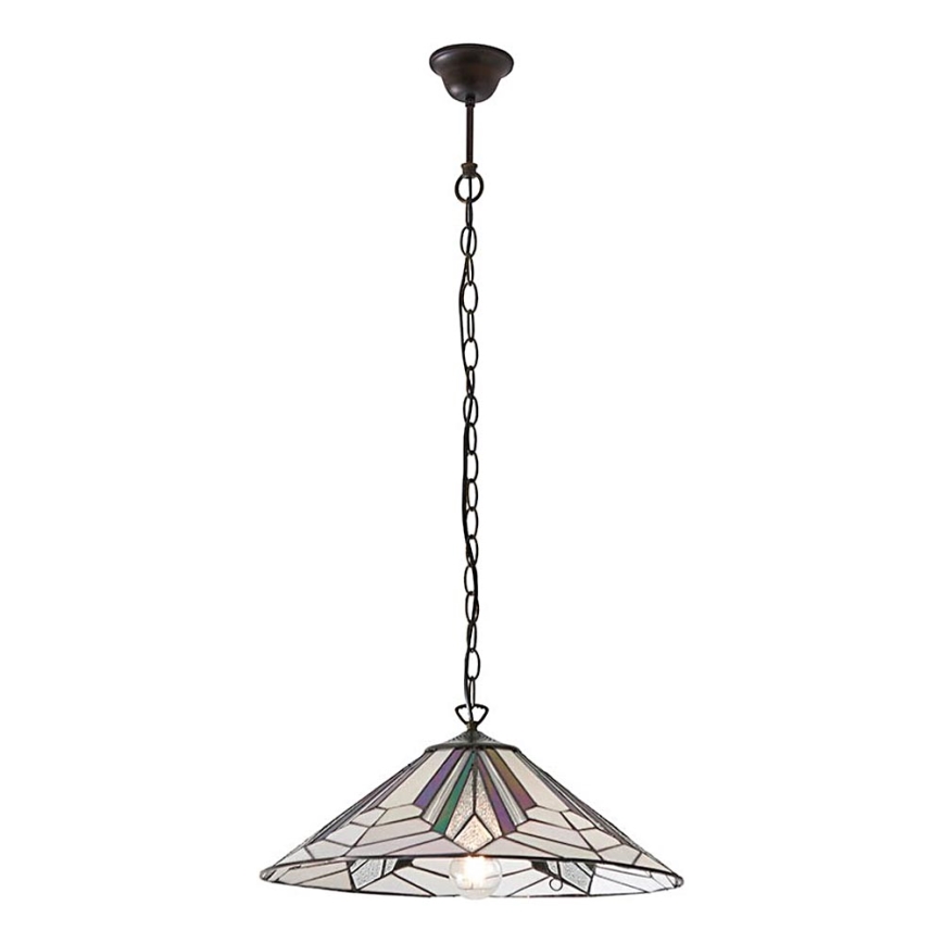 Endon 63938 - Κρεμαστό φωτιστικό οροφής ASTORIA 1xE27/60W/230V διάμετρος 48 cm