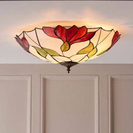 Endon 63960 - Φωτιστικό οροφής BOTANICA 2xE27/60W/230V Ø 45 cm
