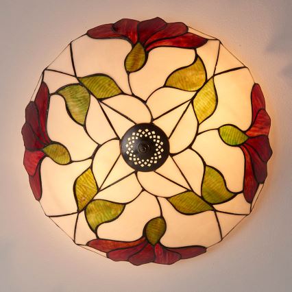Endon 63960 - Φωτιστικό οροφής BOTANICA 2xE27/60W/230V Ø 45 cm