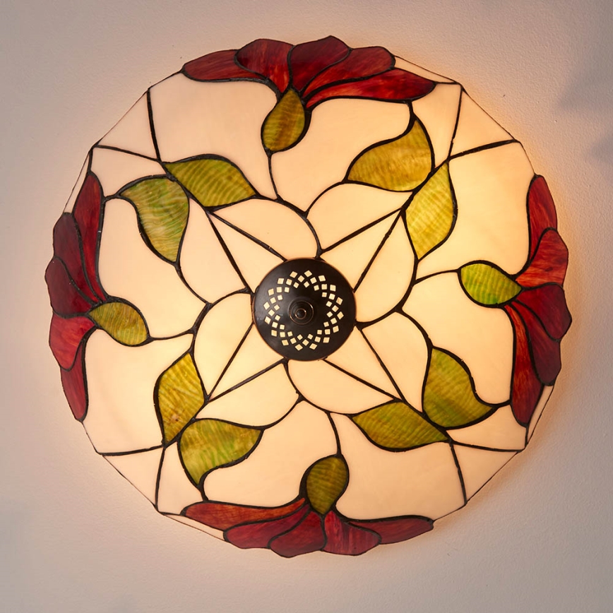 Endon 63960 - Φωτιστικό οροφής BOTANICA 2xE27/60W/230V Ø 45 cm