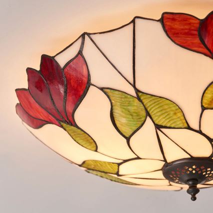 Endon 63960 - Φωτιστικό οροφής BOTANICA 2xE27/60W/230V Ø 45 cm