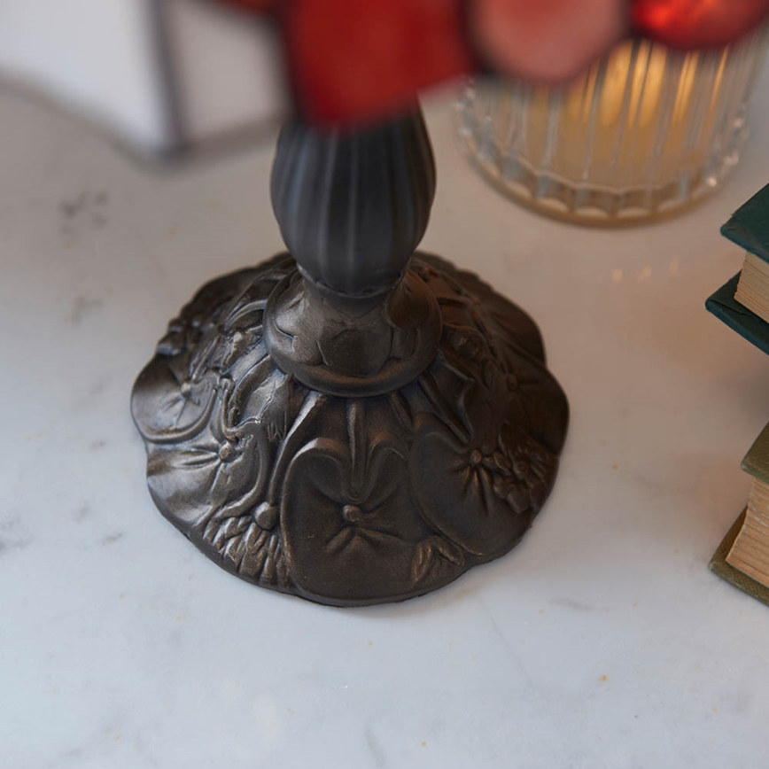 Endon 63963 - Επιτραπέζιο φωτιστικό Tiffany BOTANICA 1xE14/40W/230V διάμ. 16 εκ.