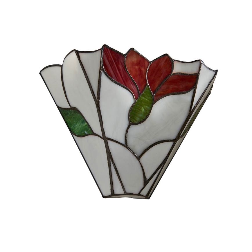 Endon 63964 - Επιτοίχιο φωτιστικό Tiffany BOTANICA 1xE14/40W/230V