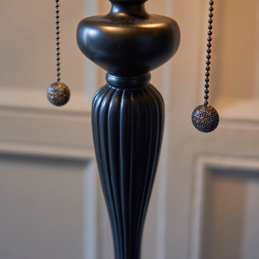 Endon 63972 - Επιδαπέδιο φωτιστικό Tiffany BROOKLYN 2xE27/60W/230V, Ø 50 cm