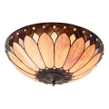Endon 63973 - Φωτιστικό οροφής Tiffany BROOKLYN 2xE14/60W/230V, Ø 50 cm