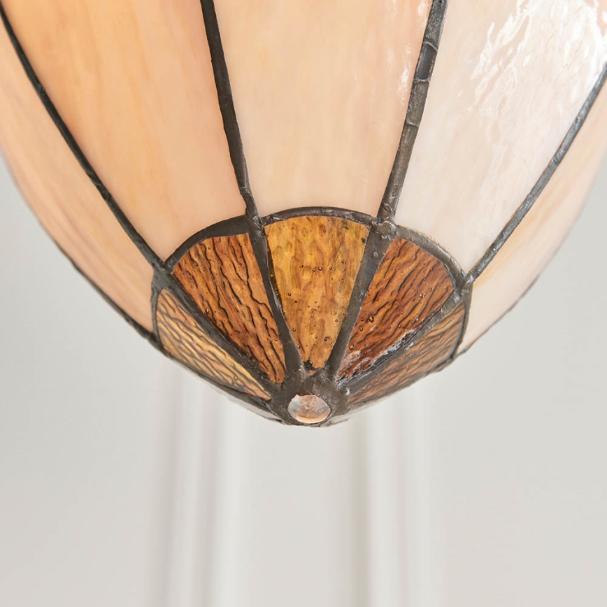 Endon 63974 - Κρεμαστό φωτιστικό σε αλυσίδα BROOKLYN 1xE27/60W/230V καφέ