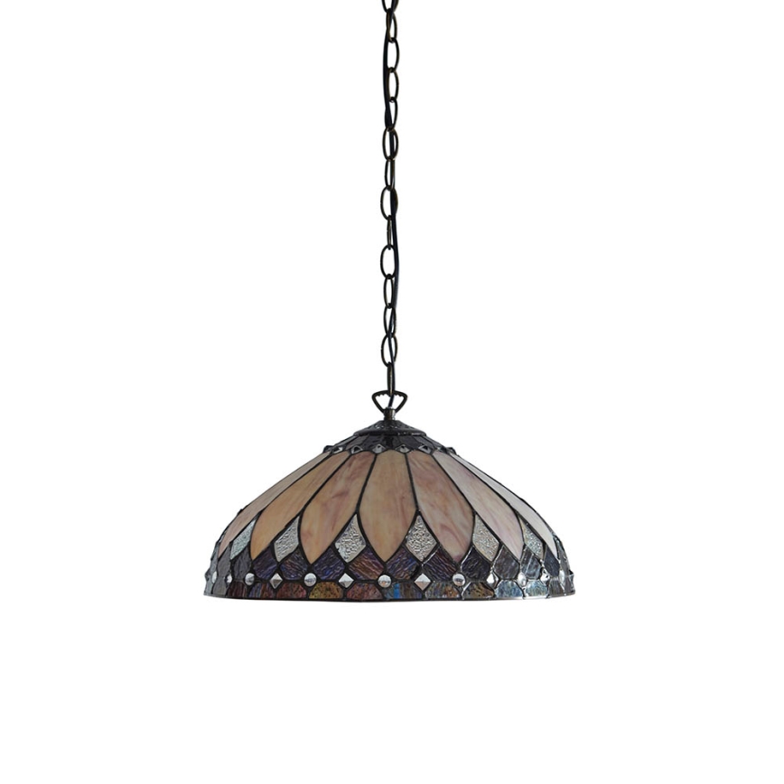 Endon 63977 - Κρεμαστό φωτιστικό οροφής BROOKLYN 1xE27/60W/230V διάμετρος 40 cm
