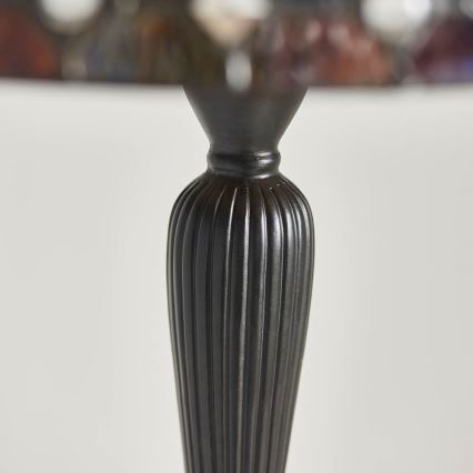 Endon 63982 - Επιτραπέζιο φωτιστικό Tiffany BROOKLYN 1xE27/60W/230V Ø 40 εκ.