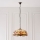 Endon 64079 - Κρεμαστό φωτιστικό με αλυσίδα Tiffany DRAGONFLY 3xE27/60W/230V διάμ. 50 cm